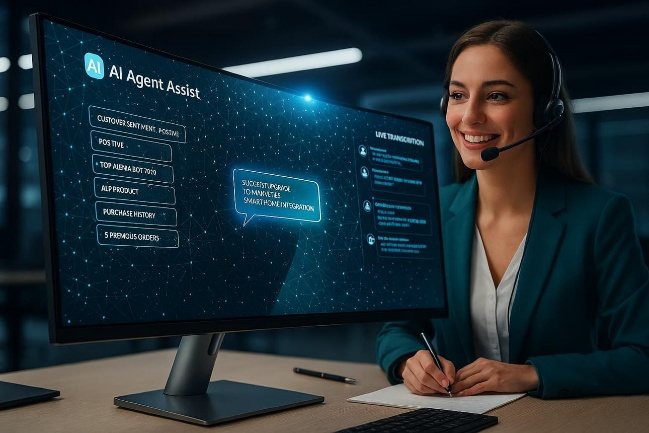 Avaya Infinity yapay zekâ ve insan temsilci iş birliği